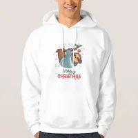 Lazy Sloth Christmas  Hoodie