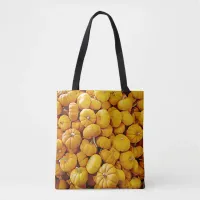 Halloween Pumpkins and Gourds Autumn Tote Bag