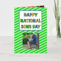 Happy National Sons Day | September 28th Card