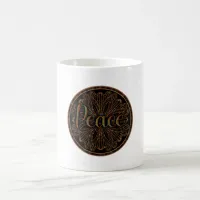 Peace Mandala Coffee Mug