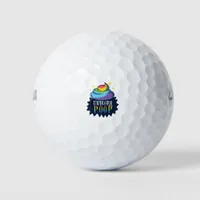 Unicorn Poop Golf Balls