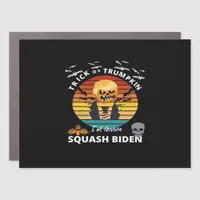 Halloween Trick Or Trumpkin Horror Costume Classic Car Magnet