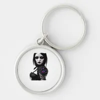 Whimsigoth Classic Design For Halloween Keychain