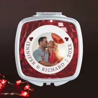 Personalized Valentine's Day Compact Mirror