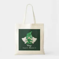 Gnome Virgo Astrology Sign Angel Tote Bag