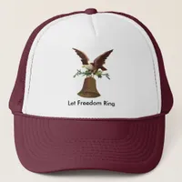 Vintage Let Freedom Ring Trucker Hat