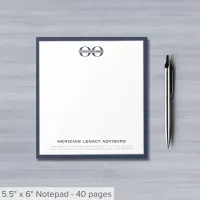 Custom Business Logo Notepad