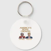 America's Crowns And Don Graphic Keychain