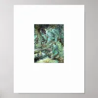 Fairies Fairycore Fashion Aesthetic Goblincore Cot Poster