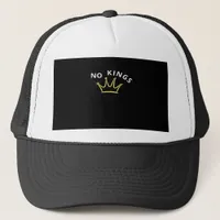 No Kings Classic Retro Cool Trucker Hat