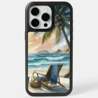 Tropical Island Coastal Beach iPhone 15 Pro Max Case