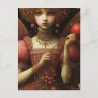 Strawberry Fairy  Postcard