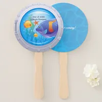 Nautical Graduation Hand Fan