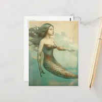 Mermaid Postcard