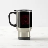 Crying Heart In Red Skeleton Hands Hearts Modern  Travel Mug
