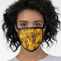 Sunflower Swirl Face Mask