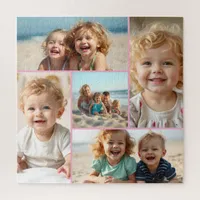 Five Photo Template | Personalized Family Puzzle 