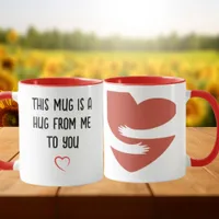 Hug From Me to You Ceramic Mug