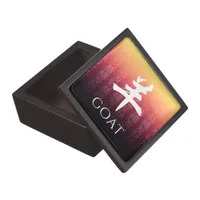 Goat 羊 Red Gold Chinese Zodiac Lunar Symbol Gift Box