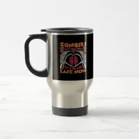 Zombies Eat Brains Classic Travel Mug