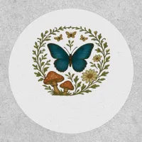 Goblincore Butterfly Fairycore Botanical Apparel C Patch