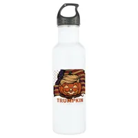 Halloween, Pumpkin Trumpkin, Make Halloween Great  Stainless Steel Water Bottle