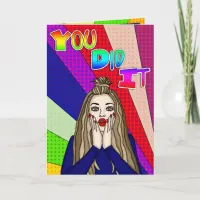 You Did It ] Congratulations!  Card