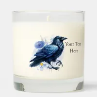 Goth Raven Scented Candle Dark Aesthetic