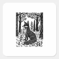 Cottagecore Forestcore Goblincore Forest Woodland Square Sticker