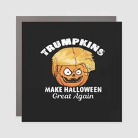 President Funny Trumpkins Halloween Car Magnet