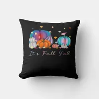 It’s Fall Y’all Magic Pumpkin Autumn Style Throw Pillow