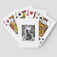 Cottagecore Forestcore Goblincore Forest Woodland Poker Cards