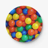 Bouncy Balls Ball Pit themed Birthday Party Paper Plates