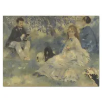 La Famille Henriot by Auguste Renoir Tissue Paper