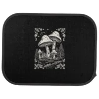 Cottagecore Aesthetic Mushroom Goblincore Mycology Car Floor Mat