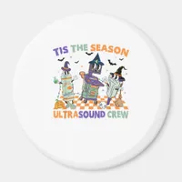 Halloween Sonography Retro Tis The Season Ultrasou Magnet