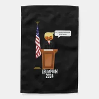 Trumpkin Let's Make Halloween Great Again Classic Garden Flag