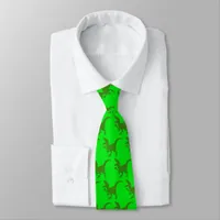 Rampaging Dinosaurs Neck Tie