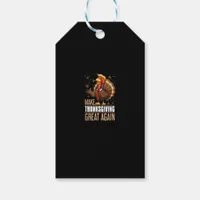 Make Thanksgiving Great Again Funny Turkey Trumpki Gift Tags