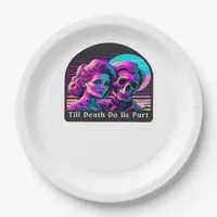 Till Death Do Us Part – Sloth and Soulmate Paper Plates