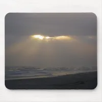 Coastal Beach Ocean Seascape Mouse Pad