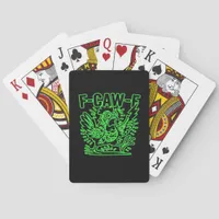 F-Caw-F Attitude Classic Cool Unique Poker Cards