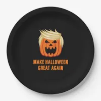 Make Halloween Great Again Funny Trumpkin – Basic  Paper Plates