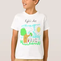 Add your Child's Artwork to this Shirt