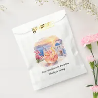 Pour Decisions in Paradise Santorini Bachelorette Favor Bag