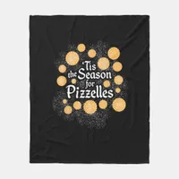 Italian Christmas Tis The Season For Pizzelles Fleece Blanket