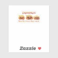 Trumpkin Funny Design Sticker