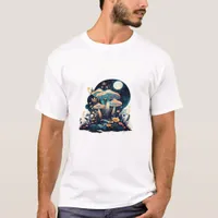 Cottagecore And Aesthetic Goblincore Mushroom Fair T-Shirt