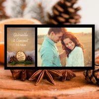 Rustic Pines Woodland Wedding Save the Date