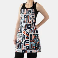 4th of July Generative Pattern Apron